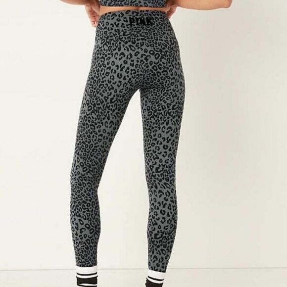 Victoria’s Secret Pink Active high Waist Full Length Ruched V leggings XXL - Picture 8 of 8